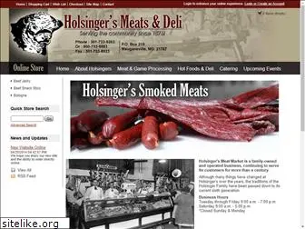 holsingersmeatmarket.com