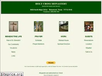 holycrossmonks.org