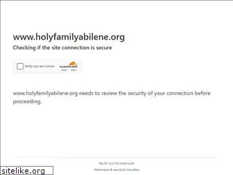 holyfamilyabilene.org