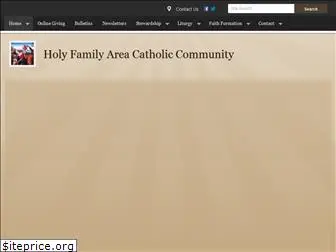 holyfamilyarea.org