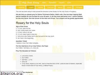 holysoulsrosary.org