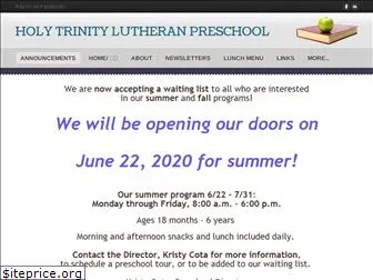 holytrinitylutheranpreschool.com