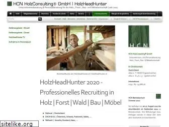 holzheadhunter.de