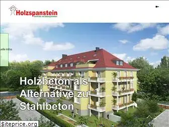 holzspanstein.com