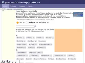 home-appliances.goaus.net