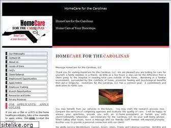 homecareforthecarolinas.com