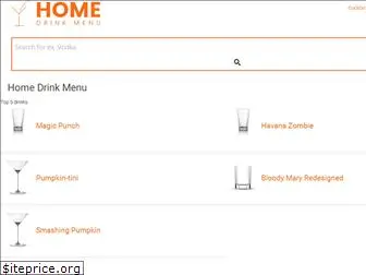 homedrinkmenu.com