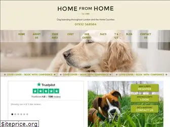 homefromhomedogboarding.com