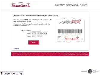 homegoodsfeedback.com