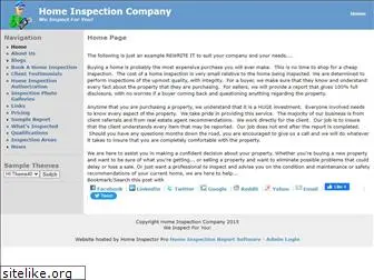 homeinspectorpro.biz