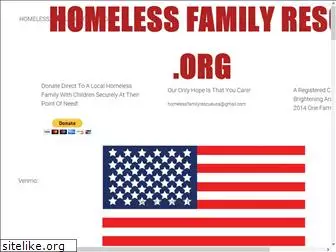 homelessfamilyrescue.org