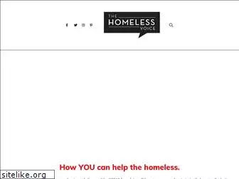 homelessvoice.org