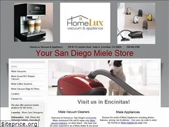 homeluxvacuumandappliance.com