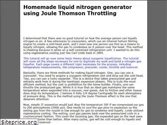 homemadeliquidnitrogen.com