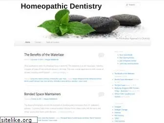 homeopathic-dentistry.com