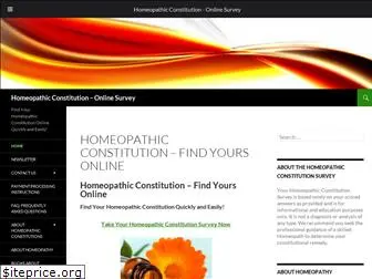 homeopathicconstitution.com