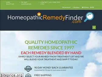 homeopathicremedyfinder.com