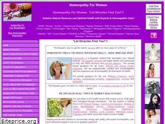 homeopathyforwomen.org