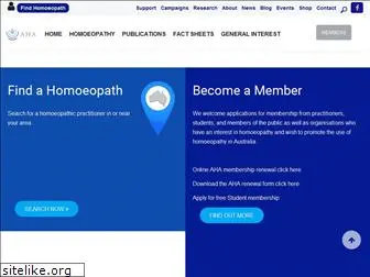 homeopathyoz.org