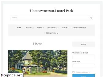 homeownersatlaurelpark.com