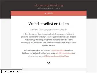 homepageanleitung.de