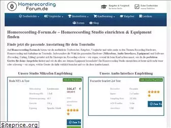 homerecording-forum.de
