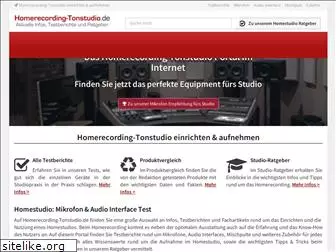 homerecording-tonstudio.de