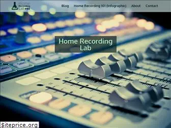 homerecordinglab.com