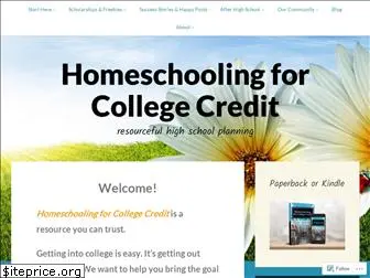 homeschoolingforcollegecredit.com