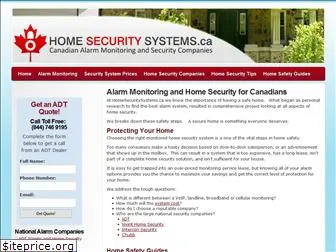 homesecuritysystems.ca