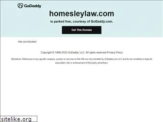 homesleylaw.com