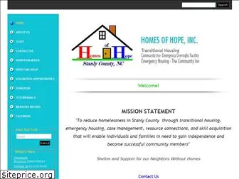 homesofhopestanly.org