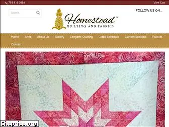 homesteadquiltingandfabrics.com