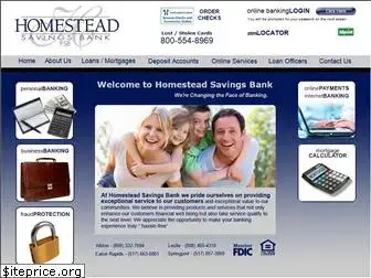 homesteadsavings.com