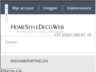 homestyledecoweb.nl