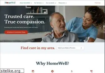homewellcares.com