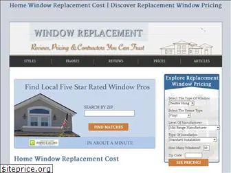 homewindowreplacementcost.com