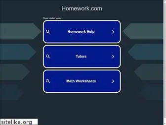 homework.com