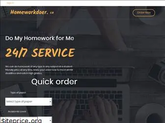 homeworkdoer.ca