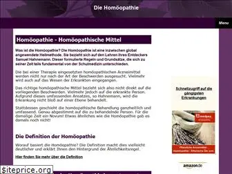 homoeopathie-homoeopathisch.de