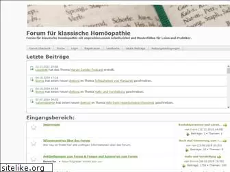 homoeopathiezirkel.de
