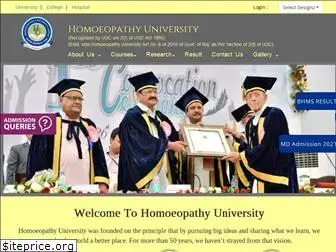 homoeopathyuniversity.org