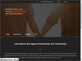 homophobiaday.com