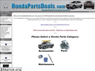 hondapartsdeals.com