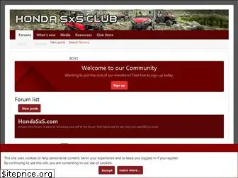 hondasxs.com