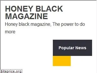 honeyblackmagazine.com