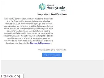 honeycode.aws