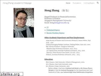 hongzhang.info