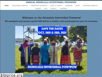 honoluluintertribalpowwow.com