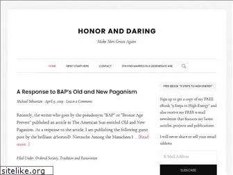 honoranddaring.com